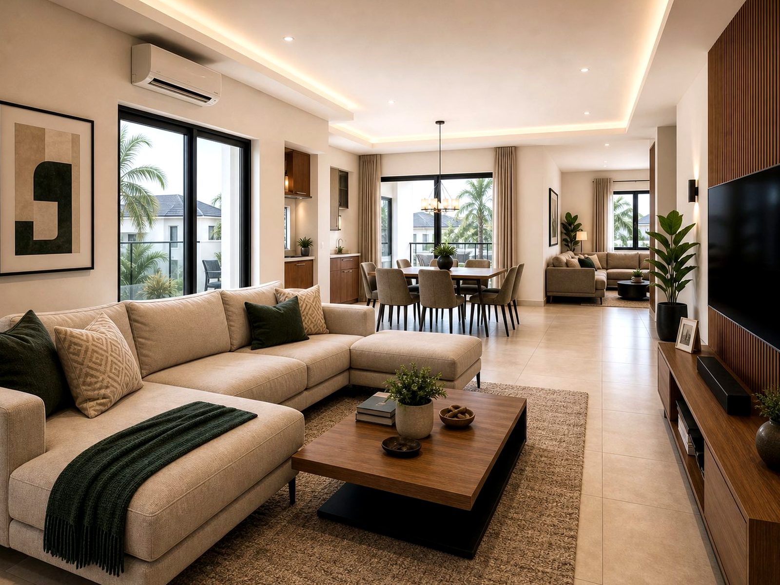 Atlantic 5 &ndash; Living area