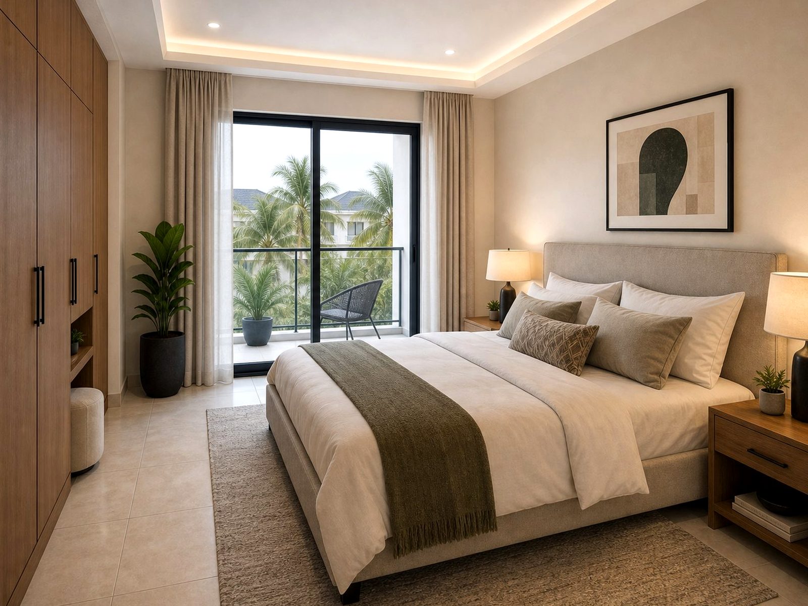 Atlantic 5 &ndash; Master bedroom