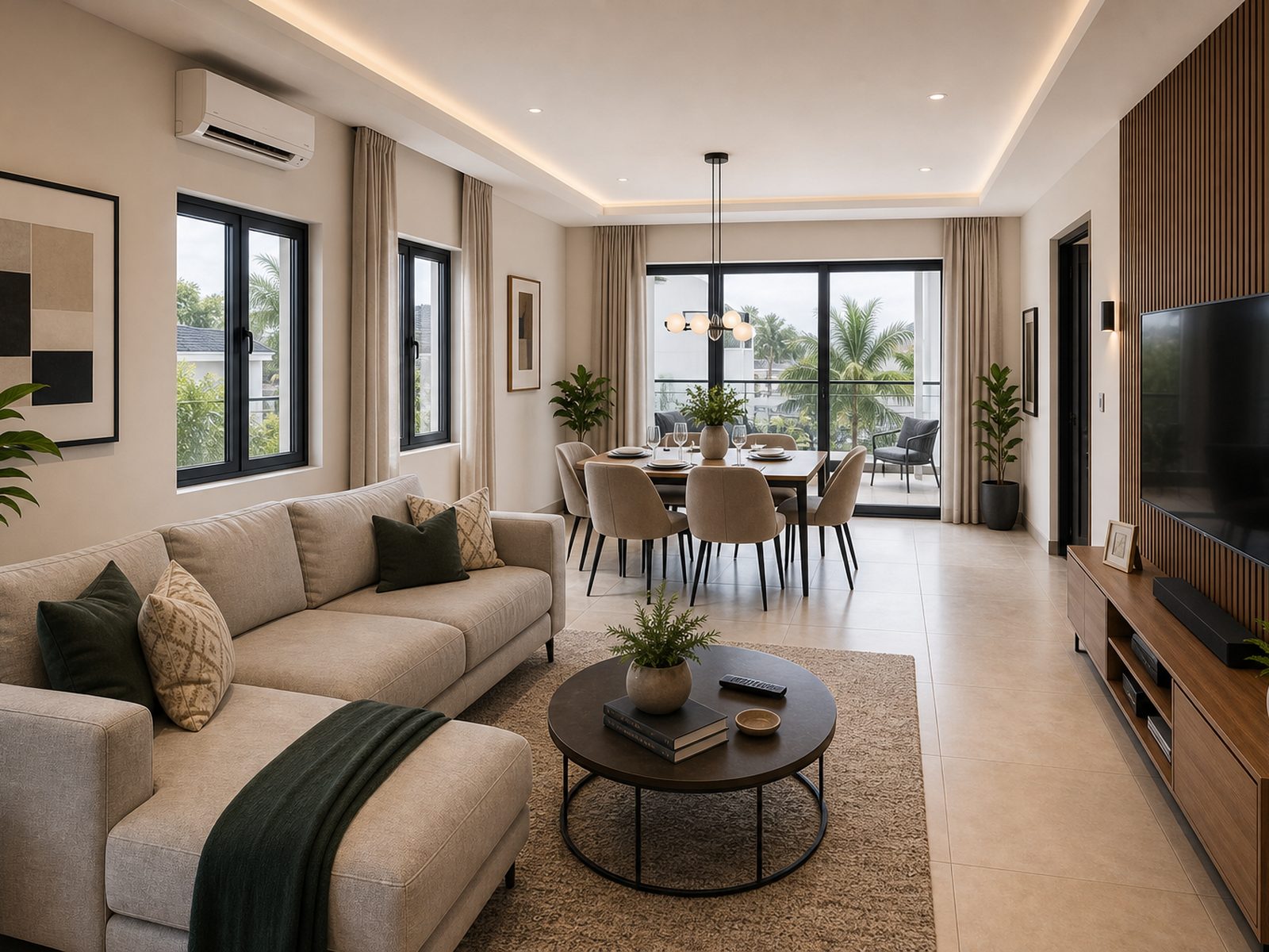 Baobab Apartments &ndash; Living area