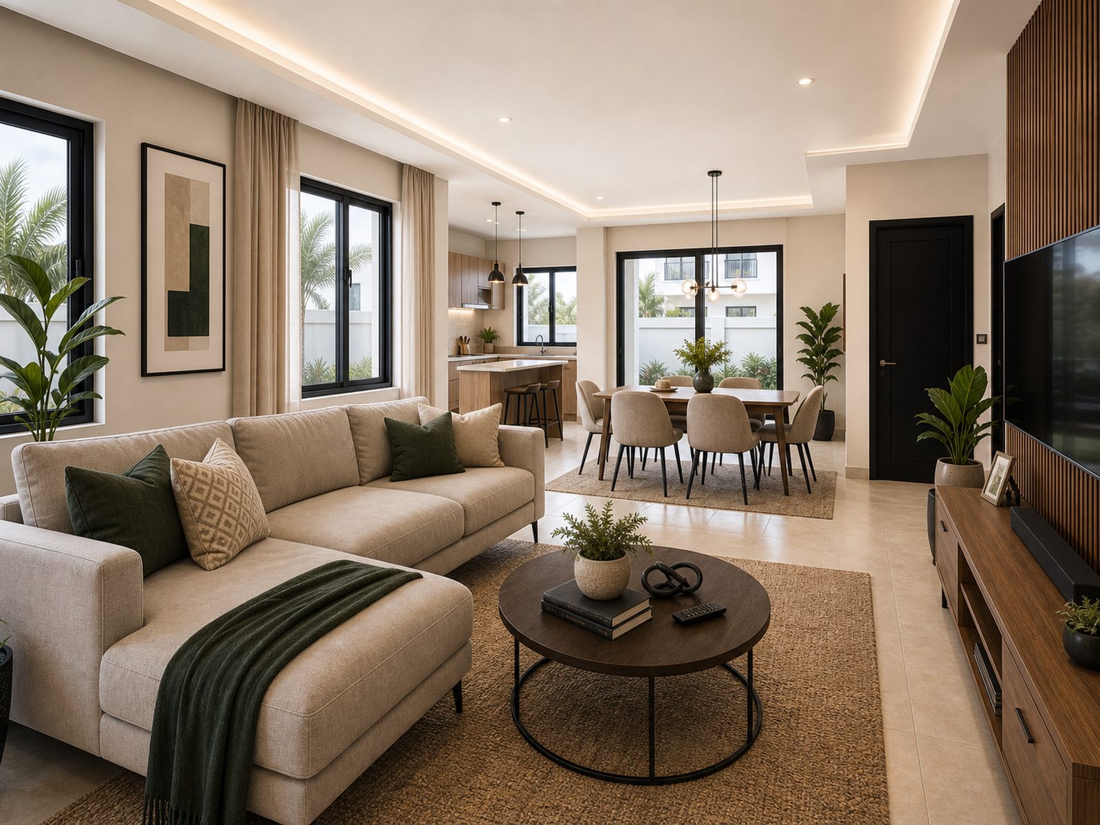 Orchid 3 &ndash; Living area